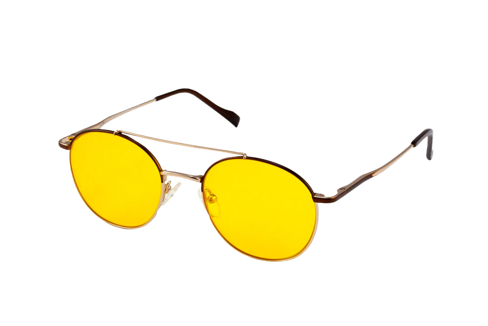 Chester Light Sensitivity Glasses Angled View