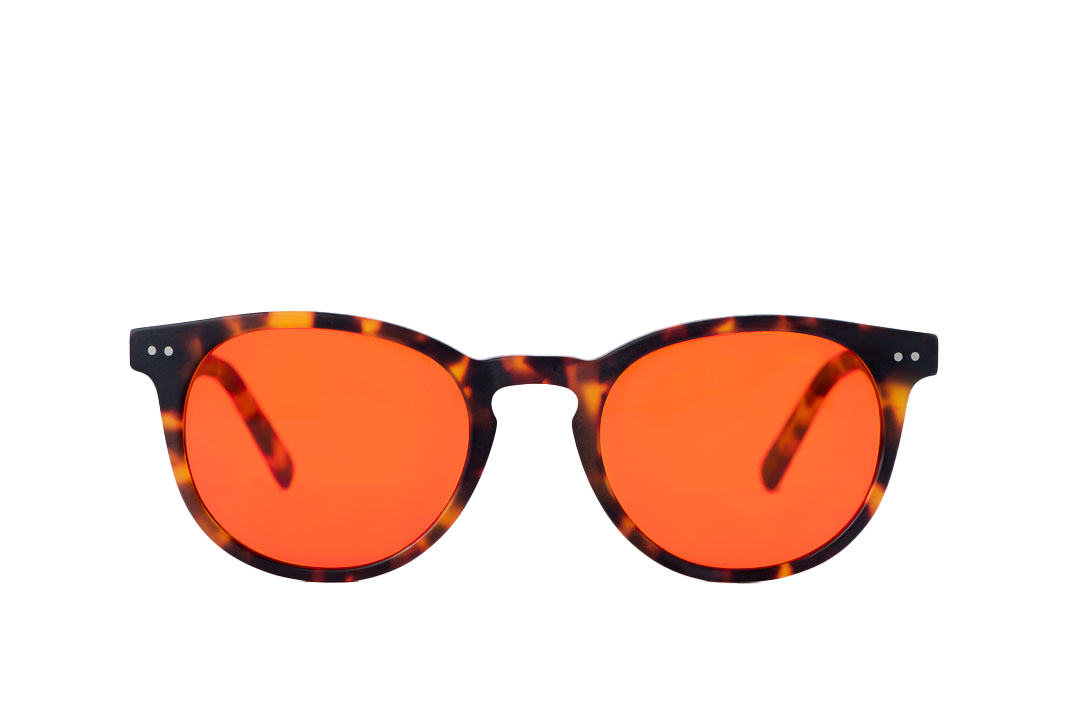 Clarke Blue Light Blocking Glasses Readers Front View