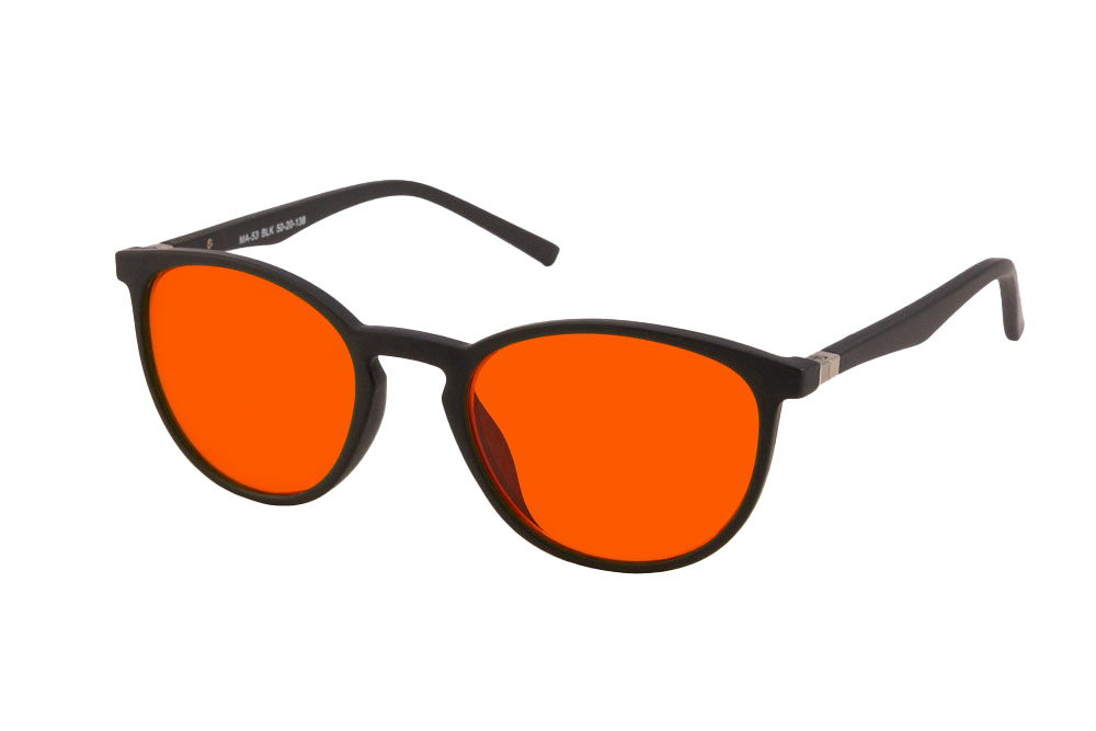 Echo Blue Light Blocking Glasses Prescription Angled View