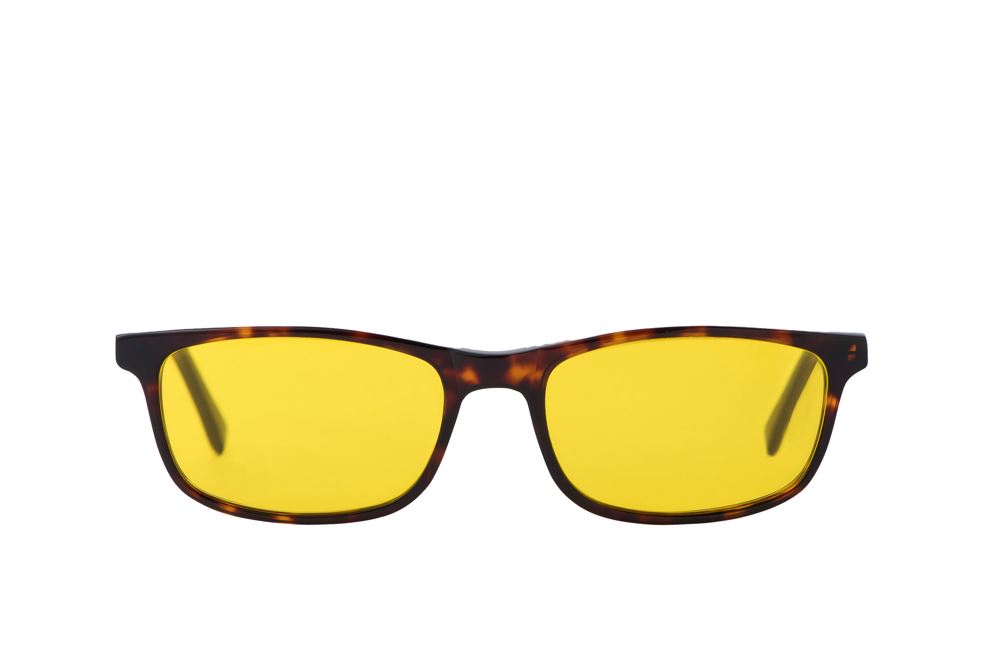 Tortoise Shell Light Sensitivity Glasses Readers Front View