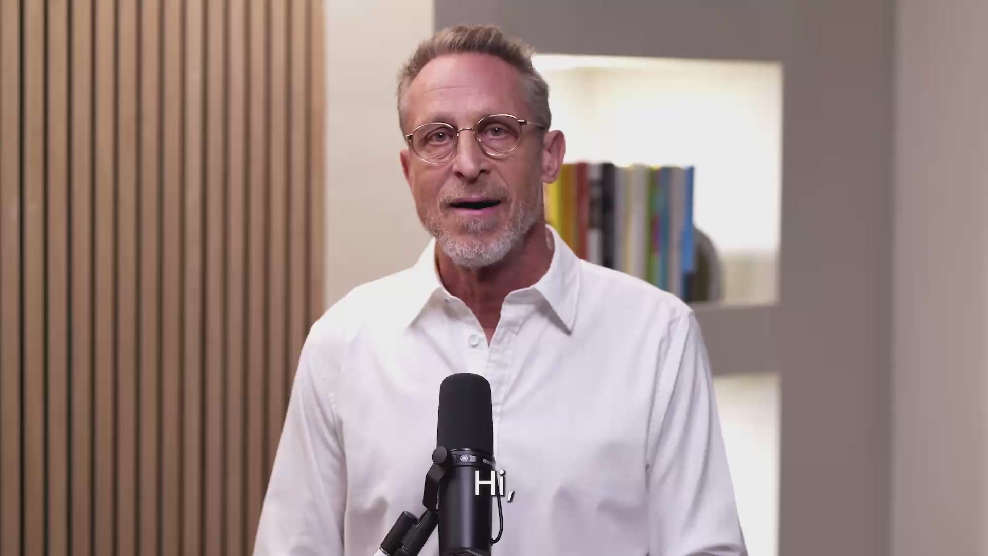 Load video: Dr Mark Hyman speaking about wellness products, Video 